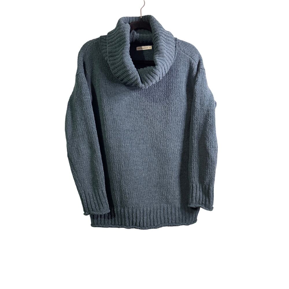 Moon & Madison Turtleneck Dark Teal Sweater